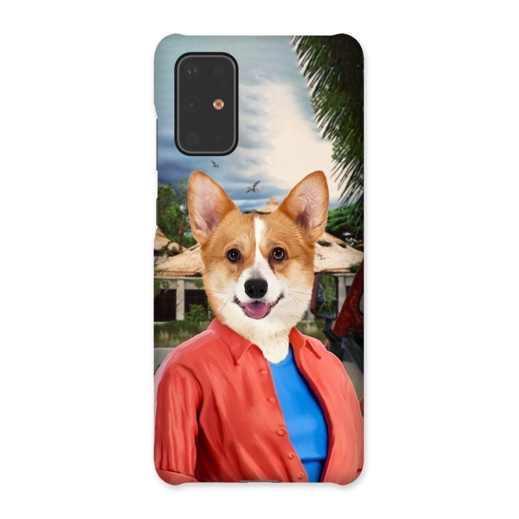 Pet Portraits | The Pawleobotanis (Jurassic Park Inspired): Custom Pet Phone Case | Paw & Glory