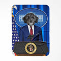 The Pawresident: Custom Pet Blanket