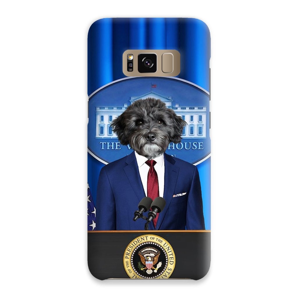Pet Portraits | The Pawresident: Custom Pet Phone Case | Paw & Glory