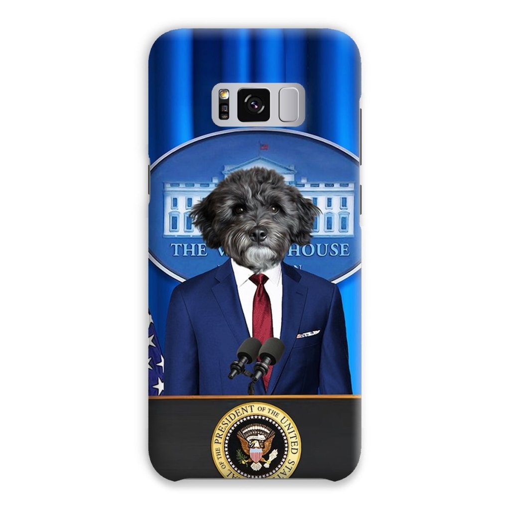 Pet Portraits | The Pawresident: Custom Pet Phone Case | Paw & Glory