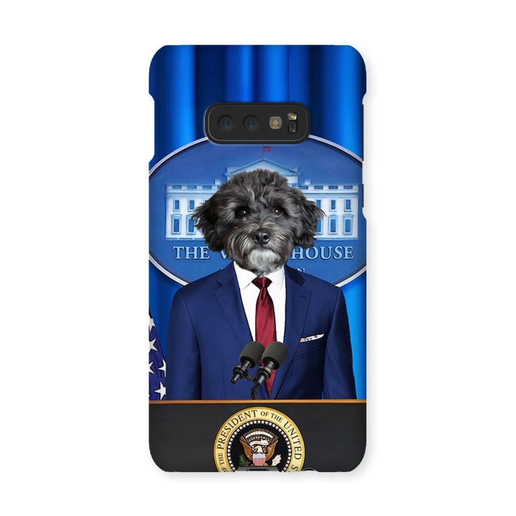 Pet Portraits | The Pawresident: Custom Pet Phone Case | Paw & Glory