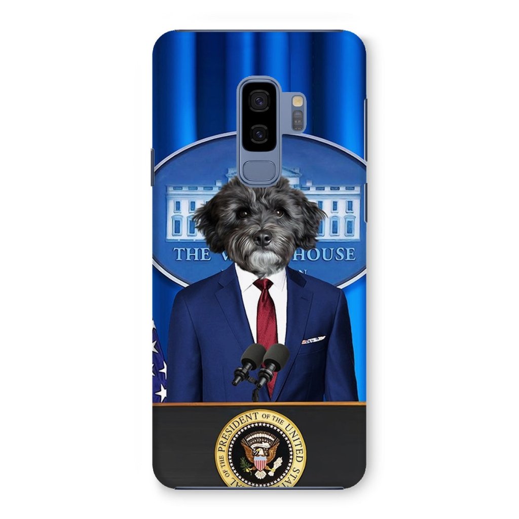 Pet Portraits | The Pawresident: Custom Pet Phone Case | Paw & Glory