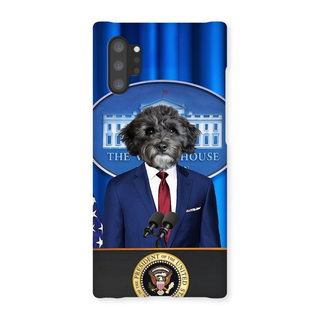 Pet Portraits | The Pawresident: Custom Pet Phone Case | Paw & Glory