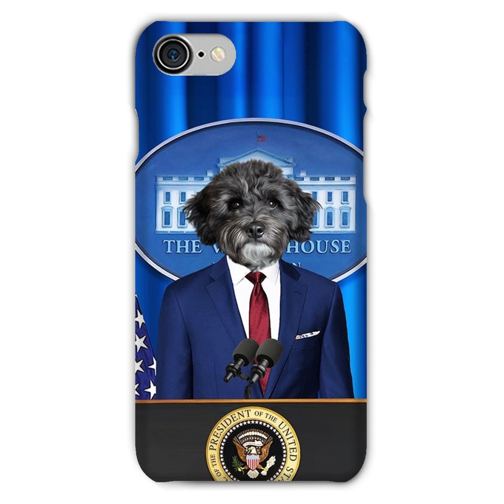 Pet Portraits | The Pawresident: Custom Pet Phone Case | Paw & Glory