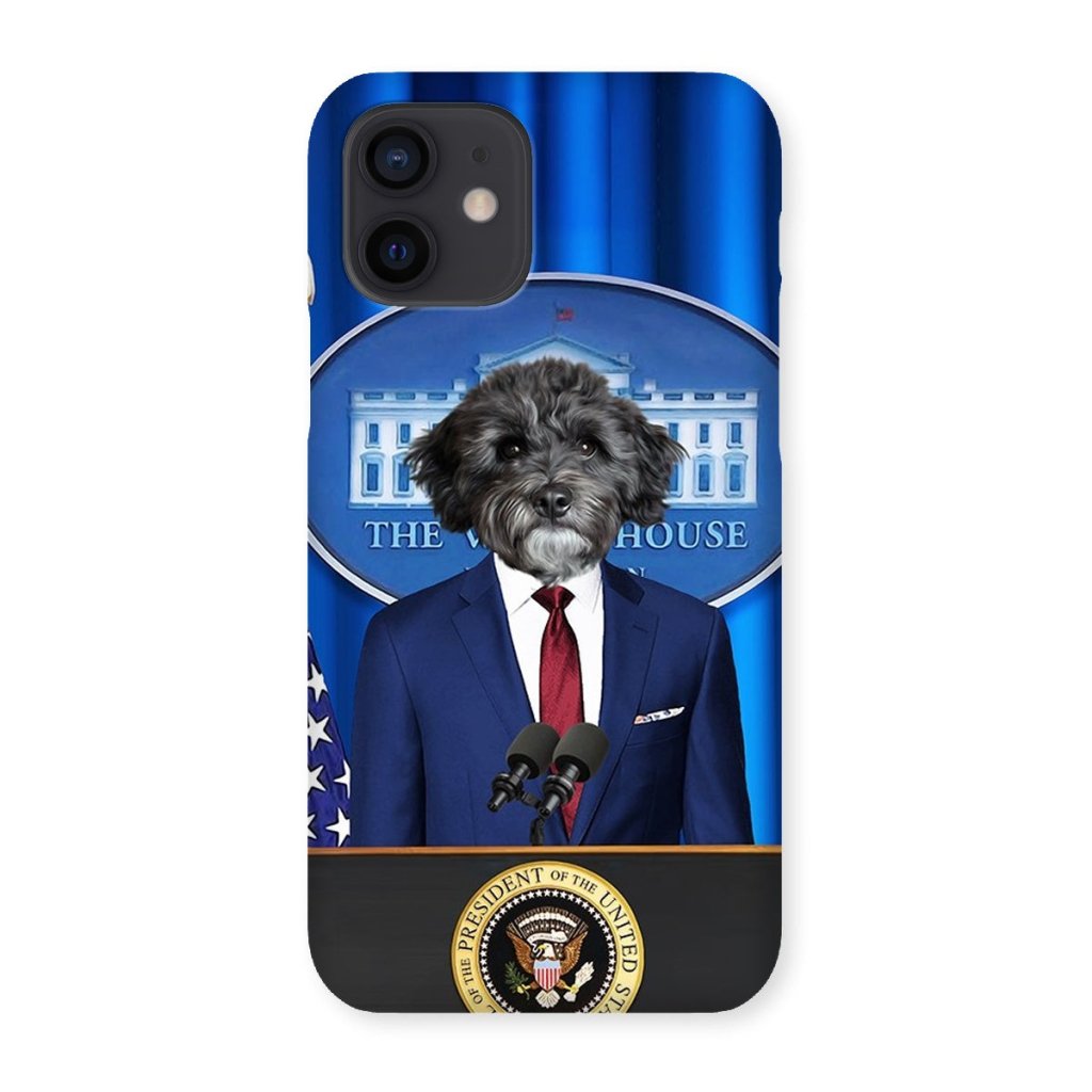 Pet Portraits | The Pawresident: Custom Pet Phone Case | Paw & Glory