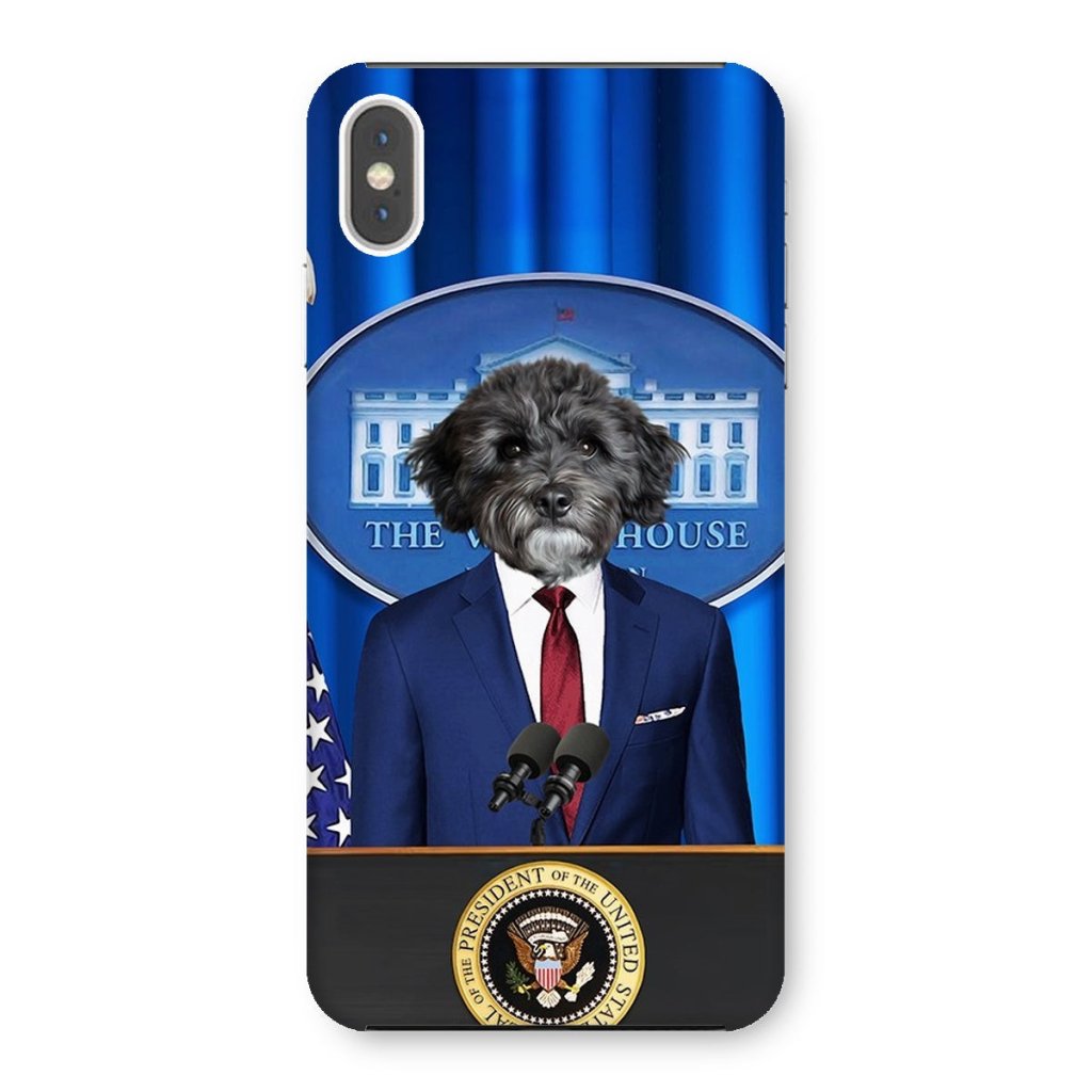 Pet Portraits | The Pawresident: Custom Pet Phone Case | Paw & Glory