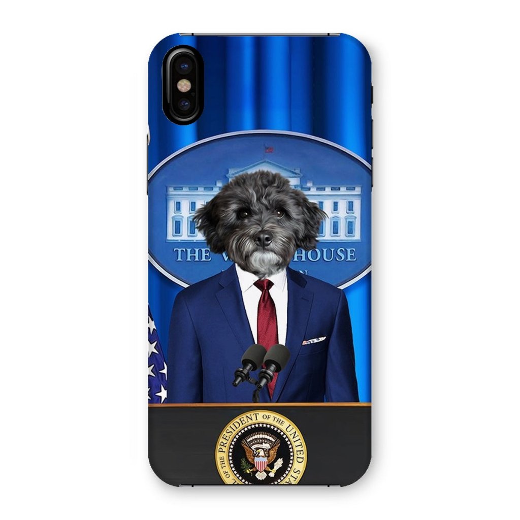 Pet Portraits | The Pawresident: Custom Pet Phone Case | Paw & Glory