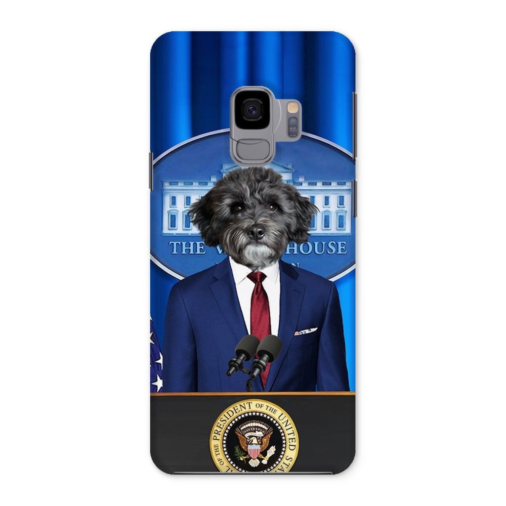 Pet Portraits | The Pawresident: Custom Pet Phone Case | Paw & Glory