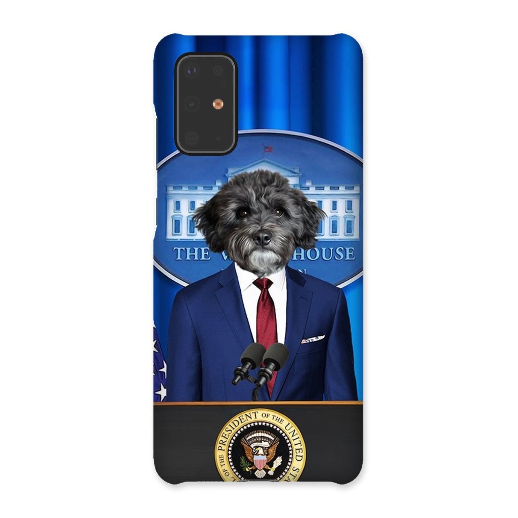 Pet Portraits | The Pawresident: Custom Pet Phone Case | Paw & Glory