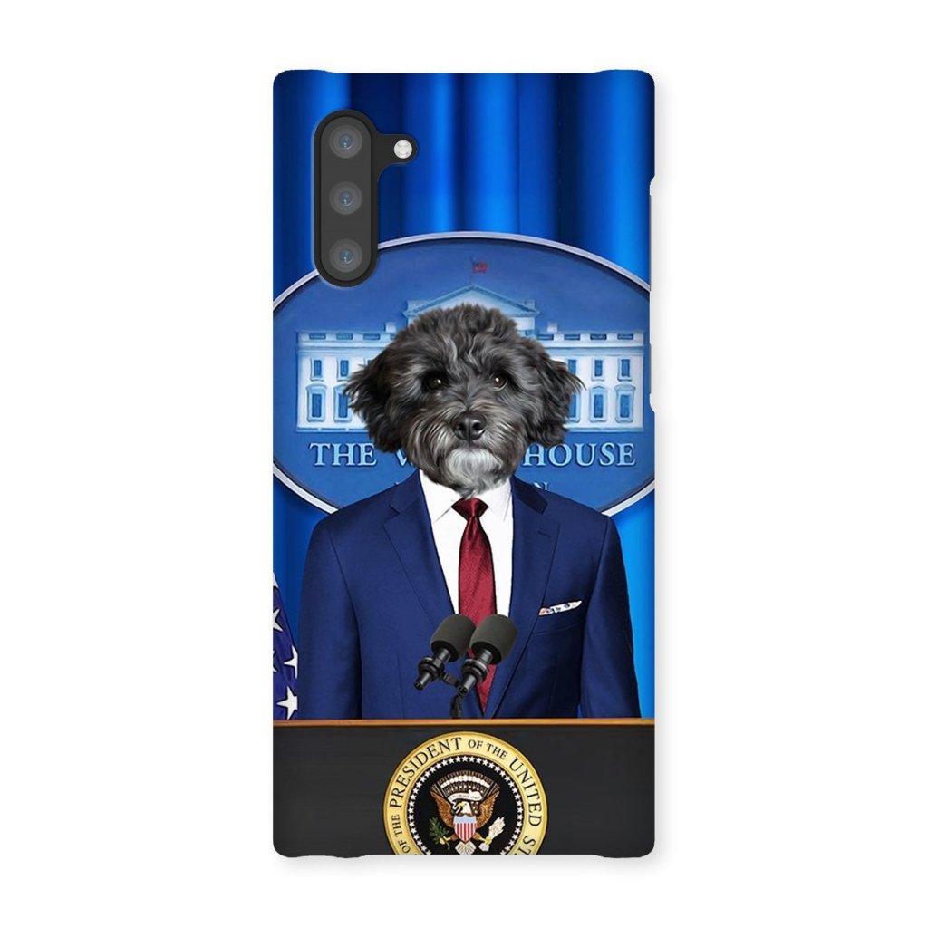 Pet Portraits | The Pawresident: Custom Pet Phone Case | Paw & Glory