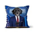 The Pawresident: Custom Pet Pillow