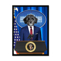 The Pawresident: Custom Pet Portrait