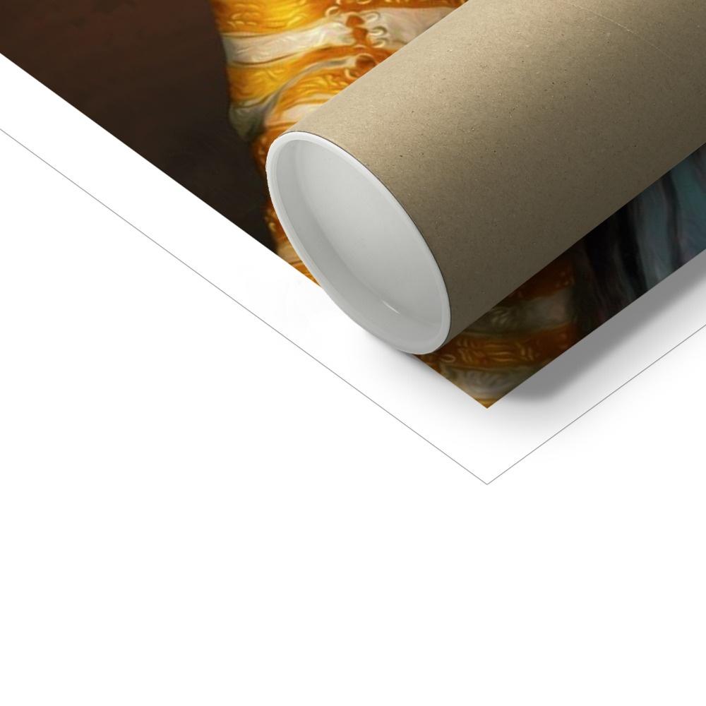 Pet Portraits | The Pearl Princess: Custom Pet Poster | Paw & Glory