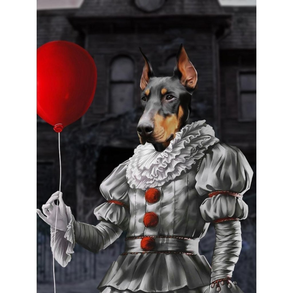 Pet Portraits | The Pennywise: Custom Digital Download Pet Portrait | Paw & Glory