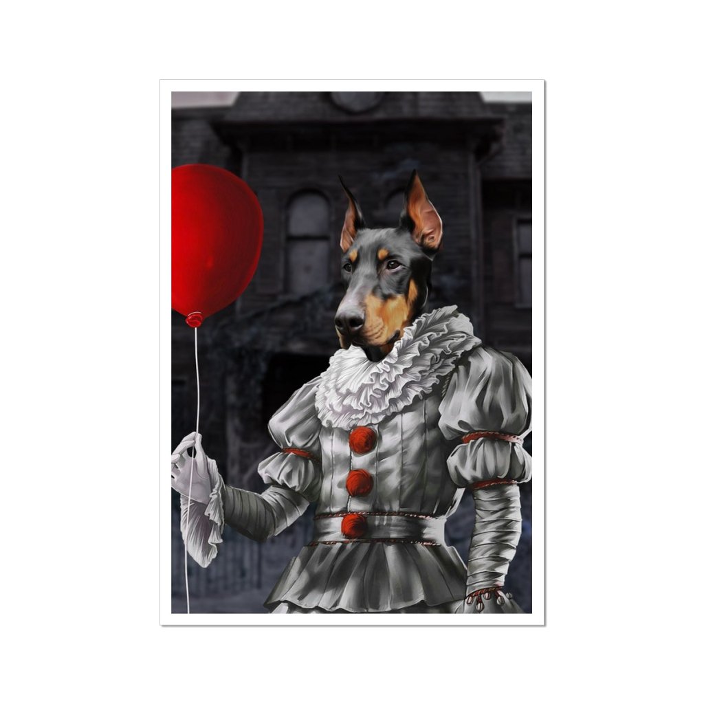 Pet Portraits | The Pennywise: Custom Pet Poster | Paw & Glory