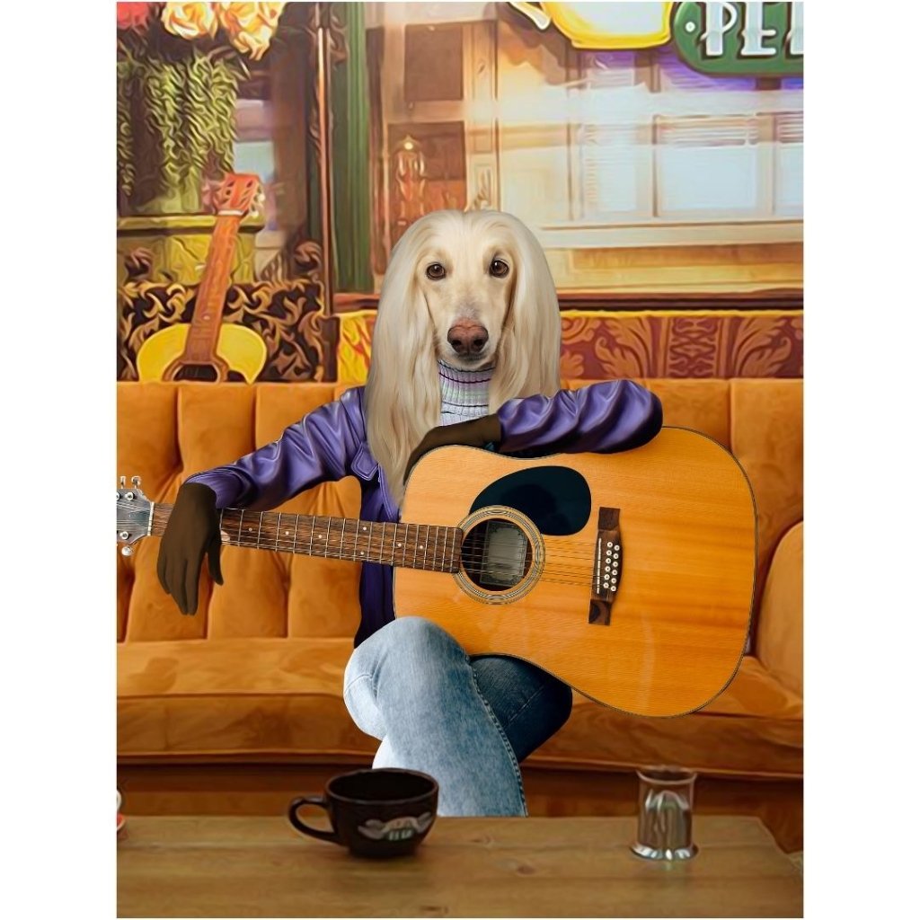 Pet Portraits | The Phoebe (Friends Inspired): Custom Digital Download Pet Portrait | Paw & Glory