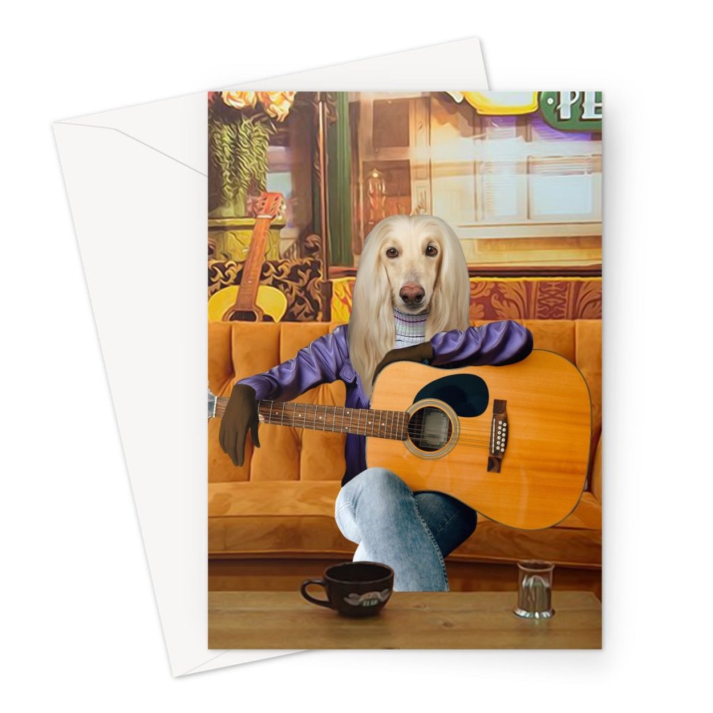 Pet Portraits | The Phoebe (Friends Inspired): Custom Pet Greeting Card | Paw & Glory