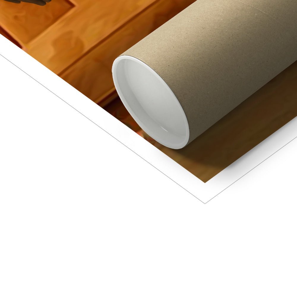 Pet Portraits | The Phoebe (Friends Inspired): Custom Pet Poster | Paw & Glory