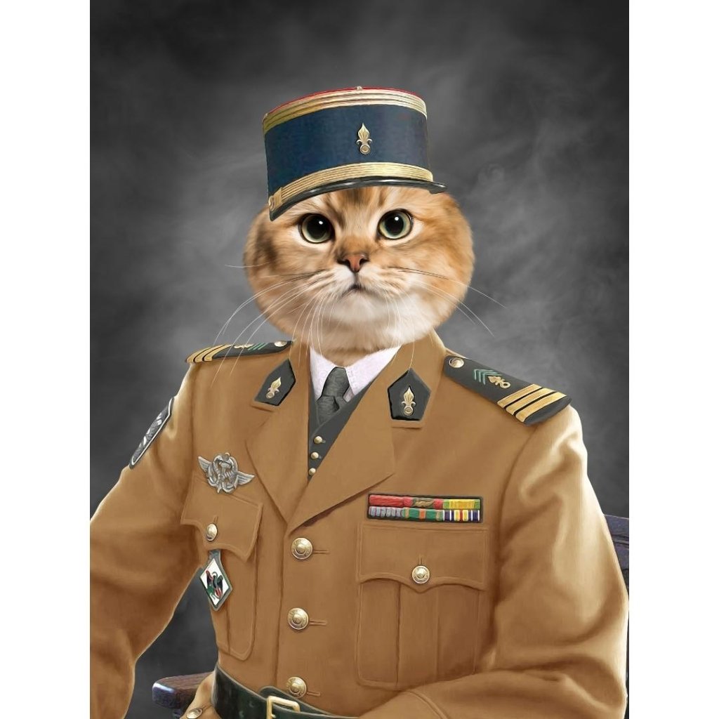 Pet Portraits | The Pipe Major: Custom Digital Download Pet Portrait | Paw & Glory