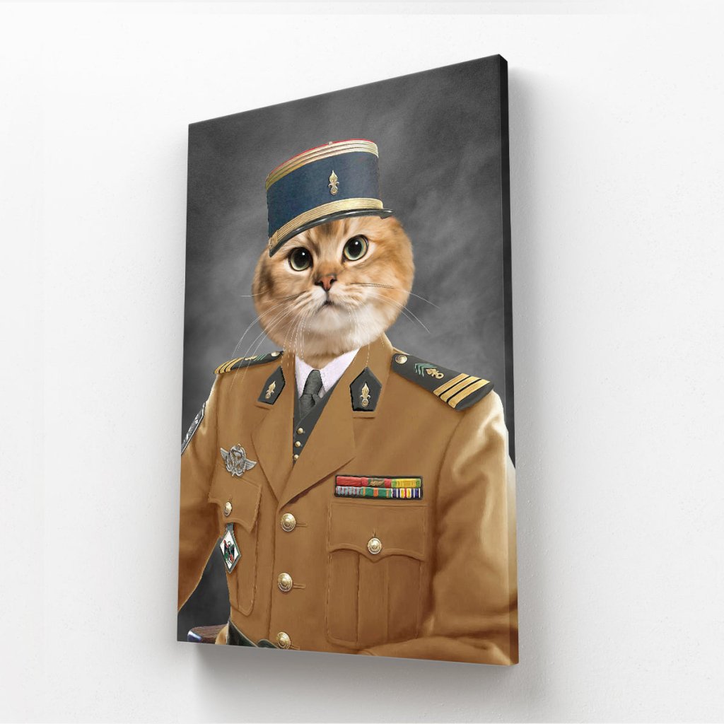 Pet Portraits | The Pipe Major: Custom Pet Canvas | Paw & Glory