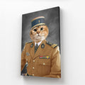 The Pipe Major: Custom Pet Canvas