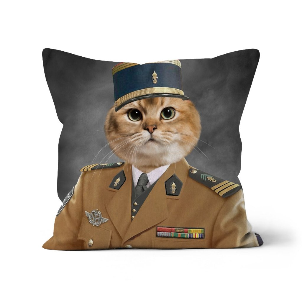 Pet Portraits | The Pipe Major: Custom Pet Pillow | Paw & Glory