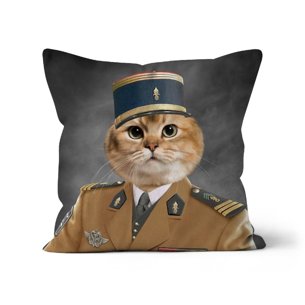 Pet Portraits | The Pipe Major: Custom Pet Pillow | Paw & Glory