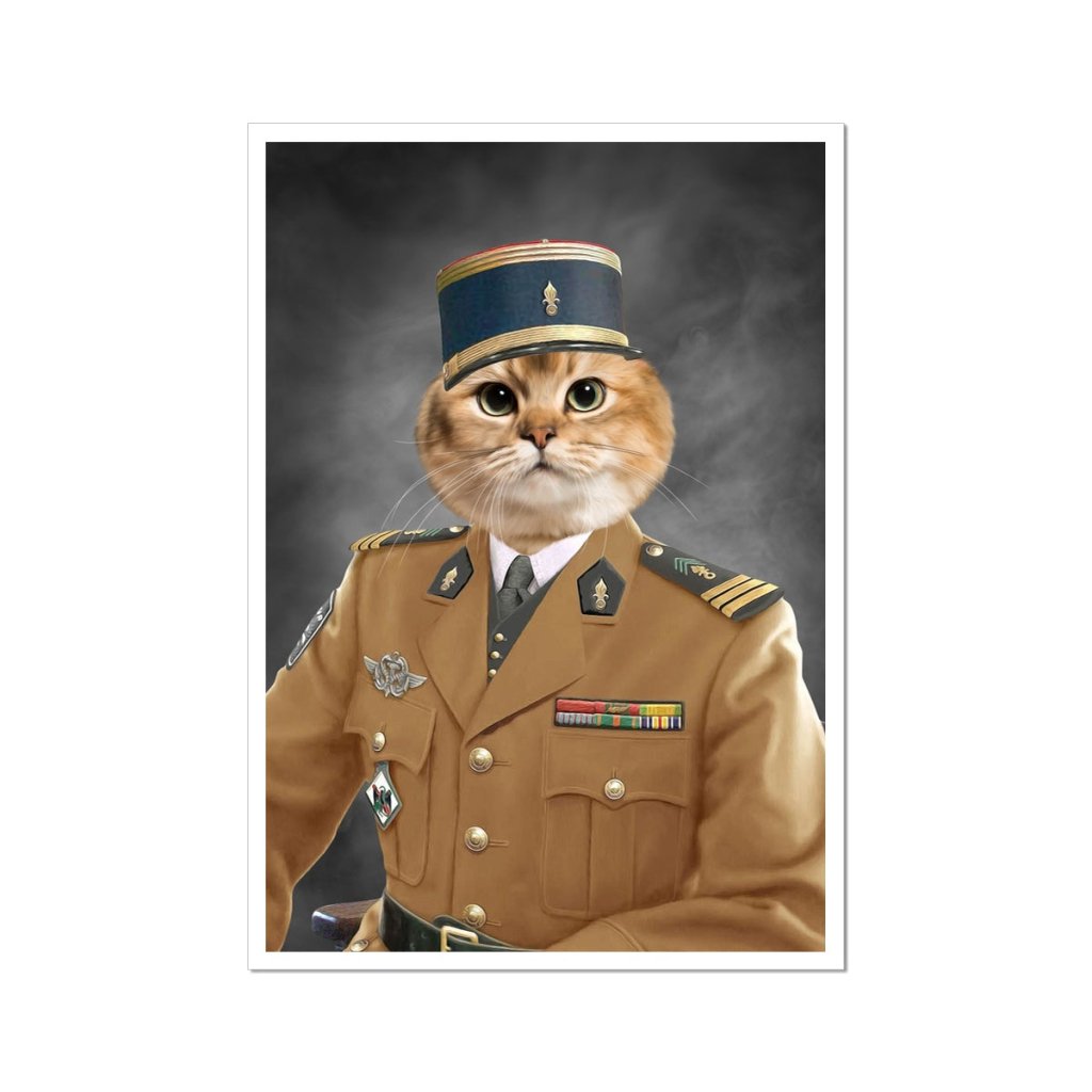 Pet Portraits | The Pipe Major: Custom Pet Poster | Paw & Glory