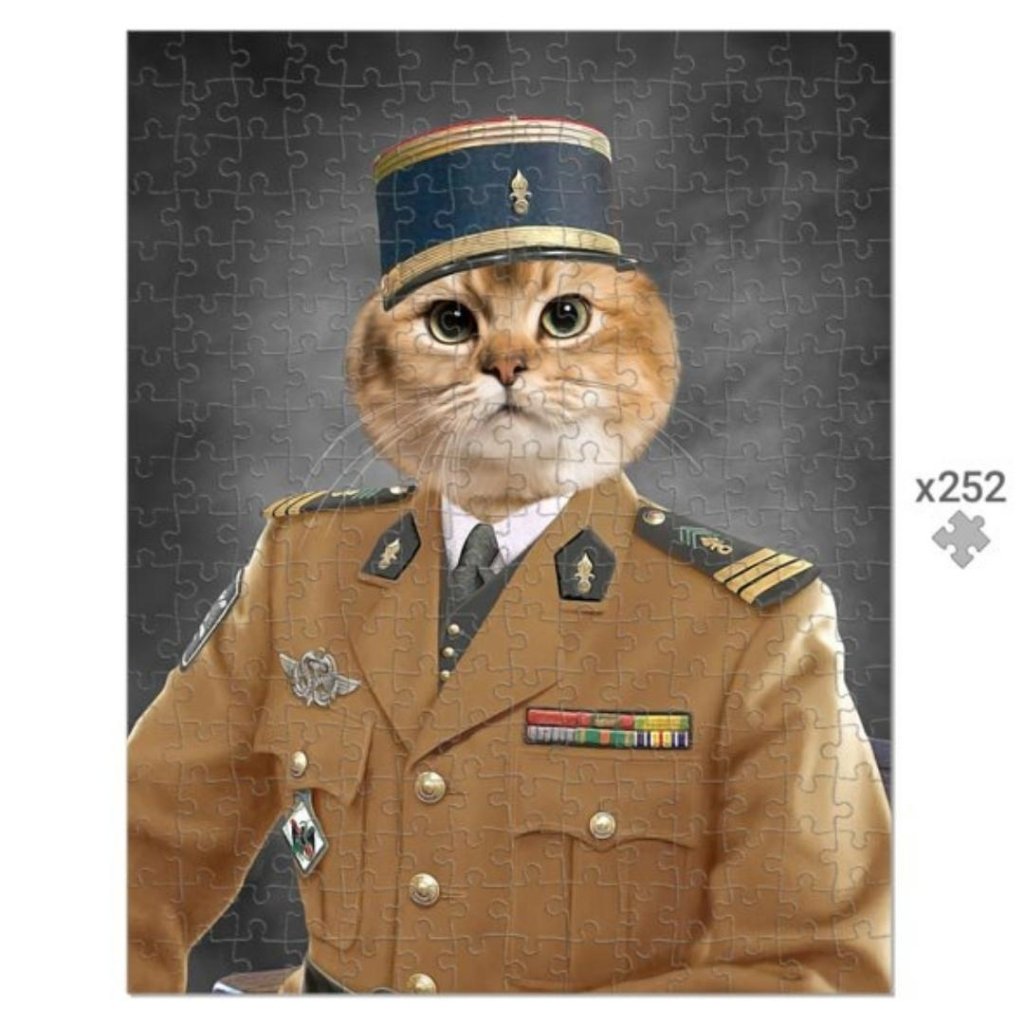 Pet Portraits | The Pipe Major: Custom Pet Puzzle | Paw & Glory