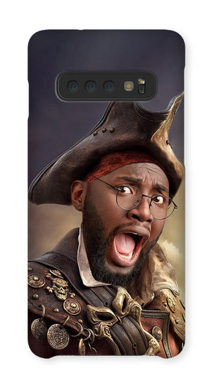 The Pirate: Custom Hooman Phone Case - Paw & Glory - Dog Portraits - Pet Portraits