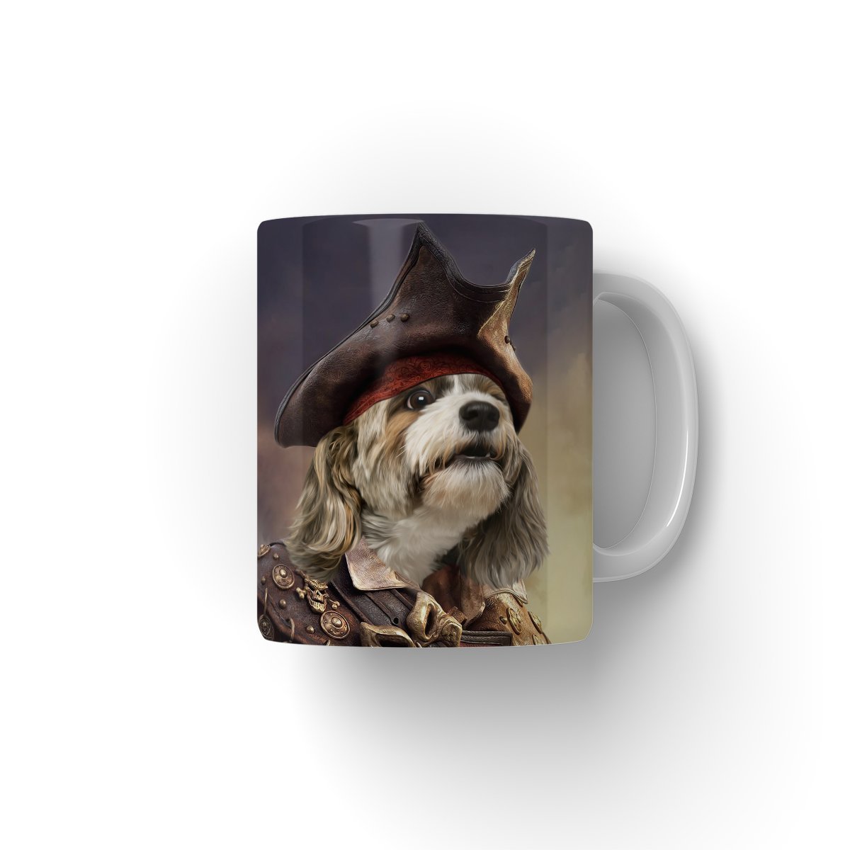 Pet Portraits | The Pirate: Custom Pet Coffee Mug | Paw & Glory