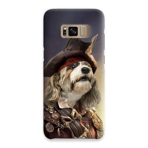 The Pirate: Custom Pet Phone Case - Paw & Glory - Dog Portraits - Pet Portraits