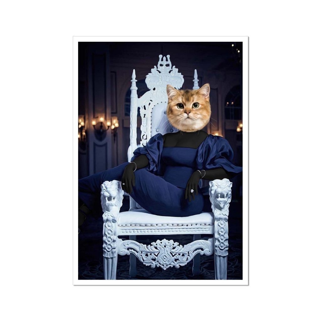 Reality Queen: Custom Pet Poster | Paw & Glory