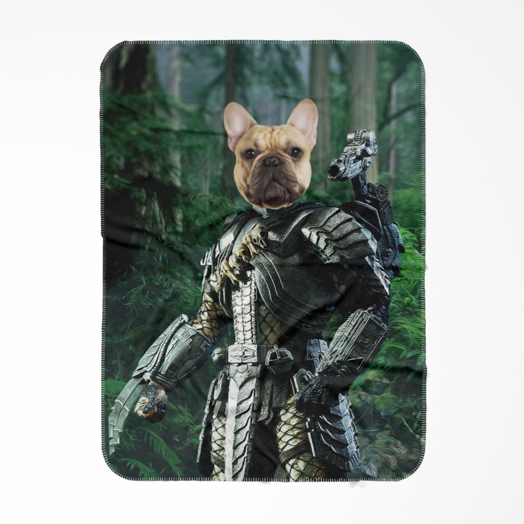 Pet Portraits | The Predator: Custom Pet Blanket | Paw & Glory