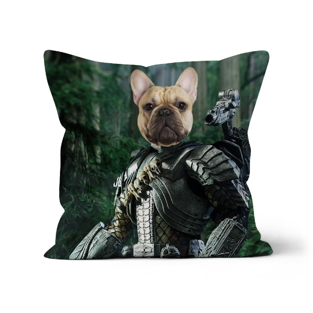 Pet Portraits | The Predator: Custom Pet Pillow | Paw & Glory