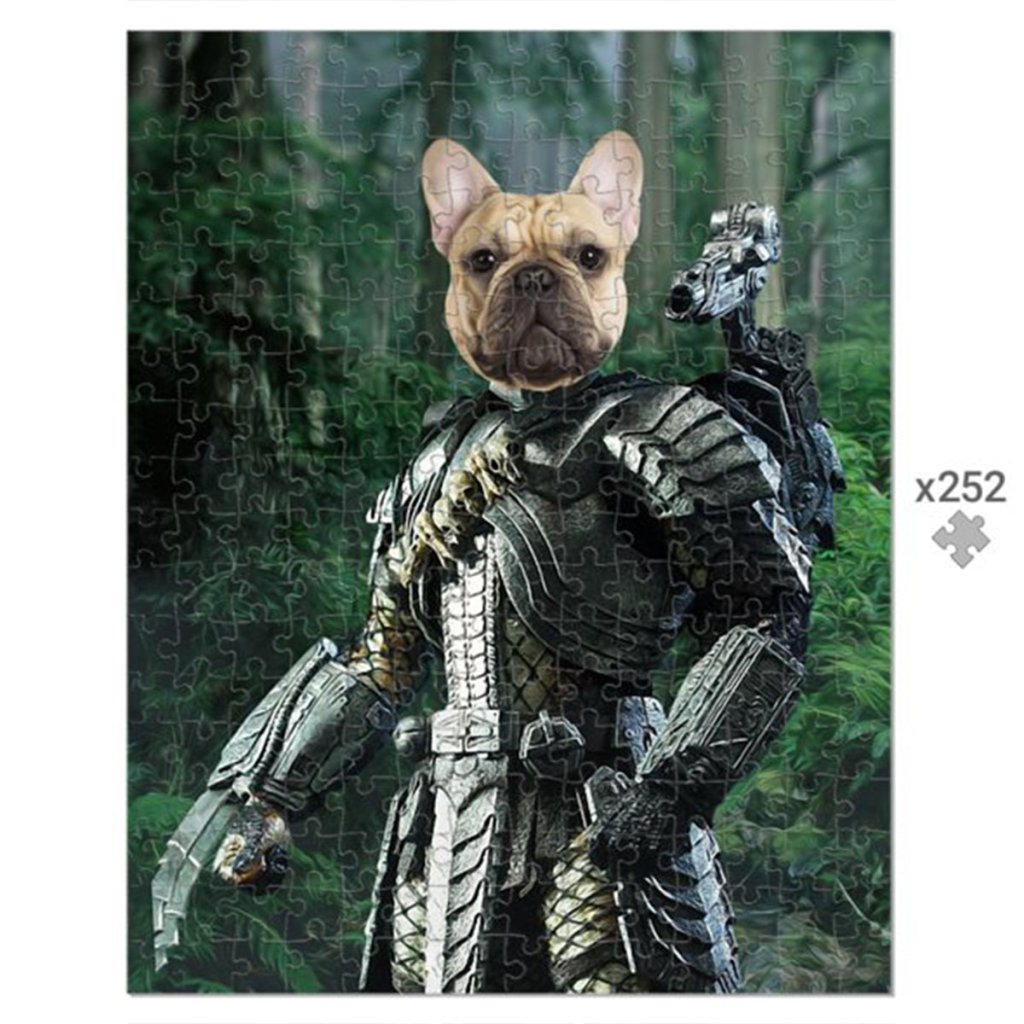 Pet Portraits | The Predator: Custom Pet Puzzle | Paw & Glory