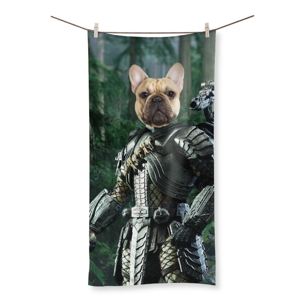 Pet Portraits | The Predator: Custom Pet Towel | Paw & Glory