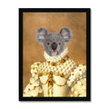 The Princess: Animal Art Framed Portrait