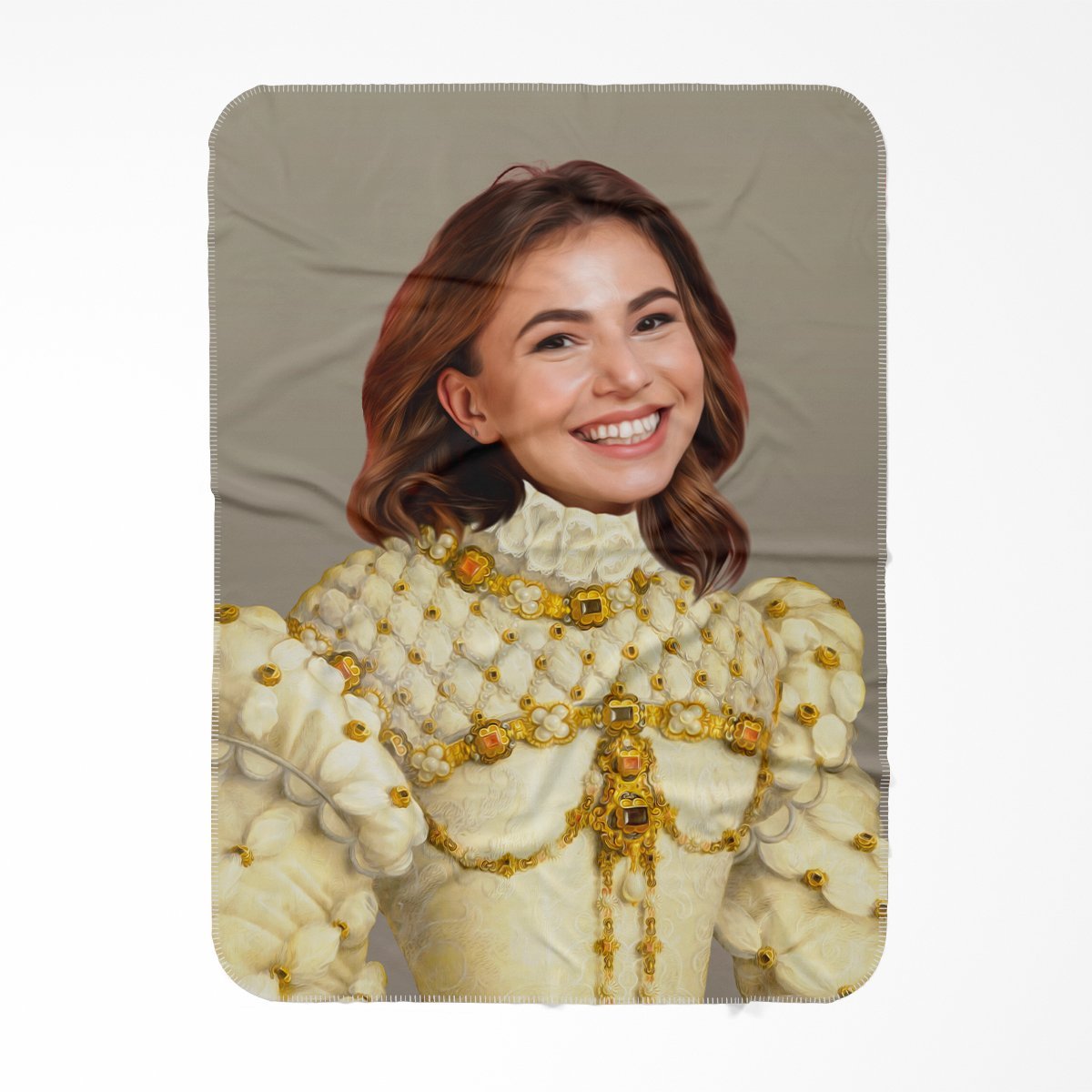 Pet Portraits | The Princess: Custom Hooman Blanket | Paw & Glory