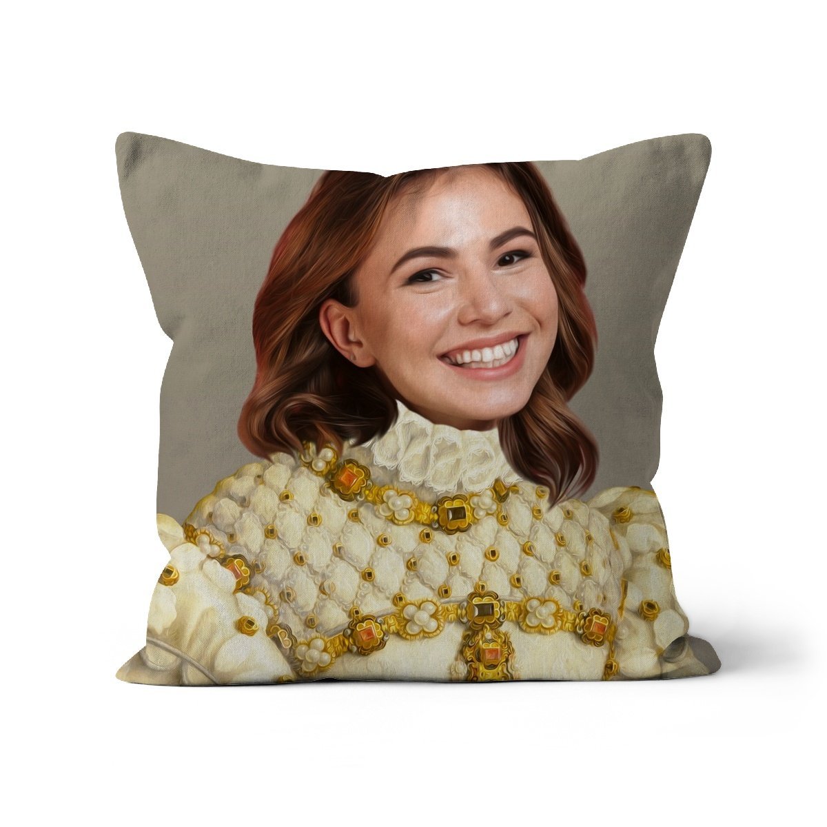 The Princess: Custom Hooman Pillow - Paw & Glory - Dog Portraits - Pet Portraits