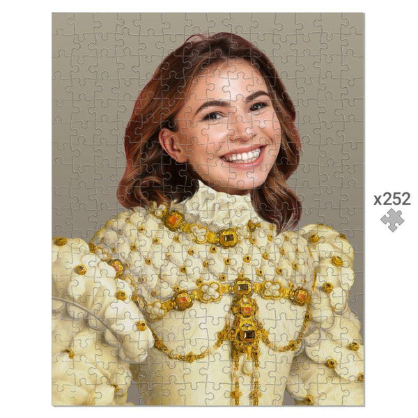 The Princess: Custom Hooman Puzzle | royal pet portrait | Paw & Glory