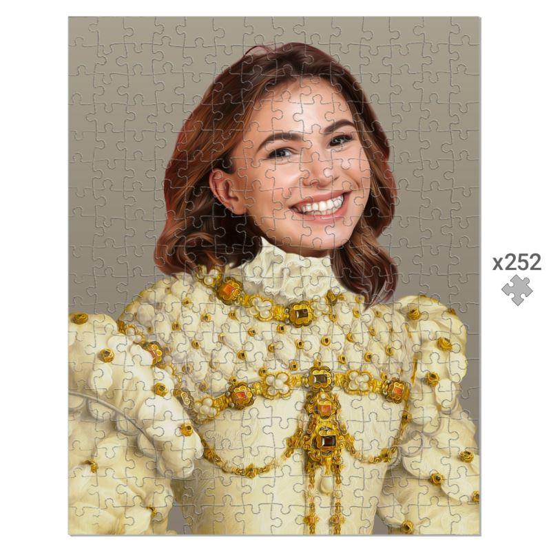 Pet Portraits | The Princess: Custom Hooman Puzzle | Paw & Glory