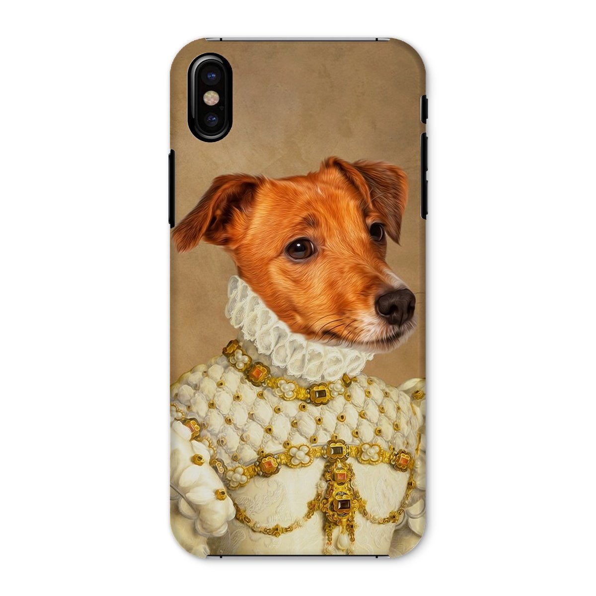 The Princess: Custom Pet Phone Case | royal pet portrait | Paw & Glory