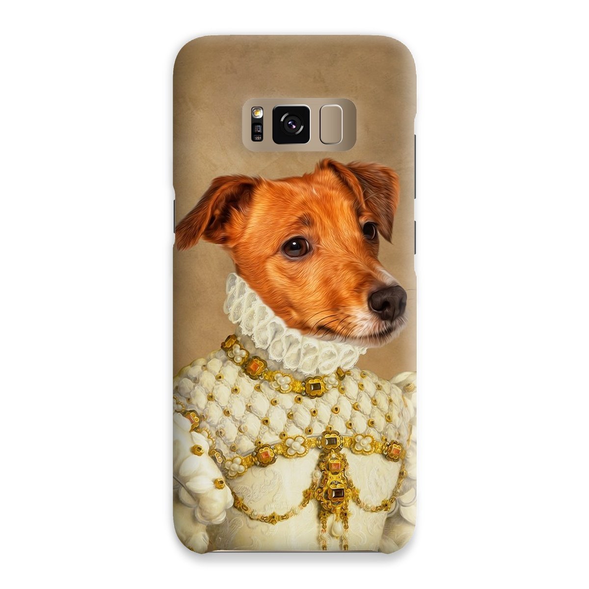 The Princess: Custom Pet Phone Case | royal pet portrait | Paw & Glory