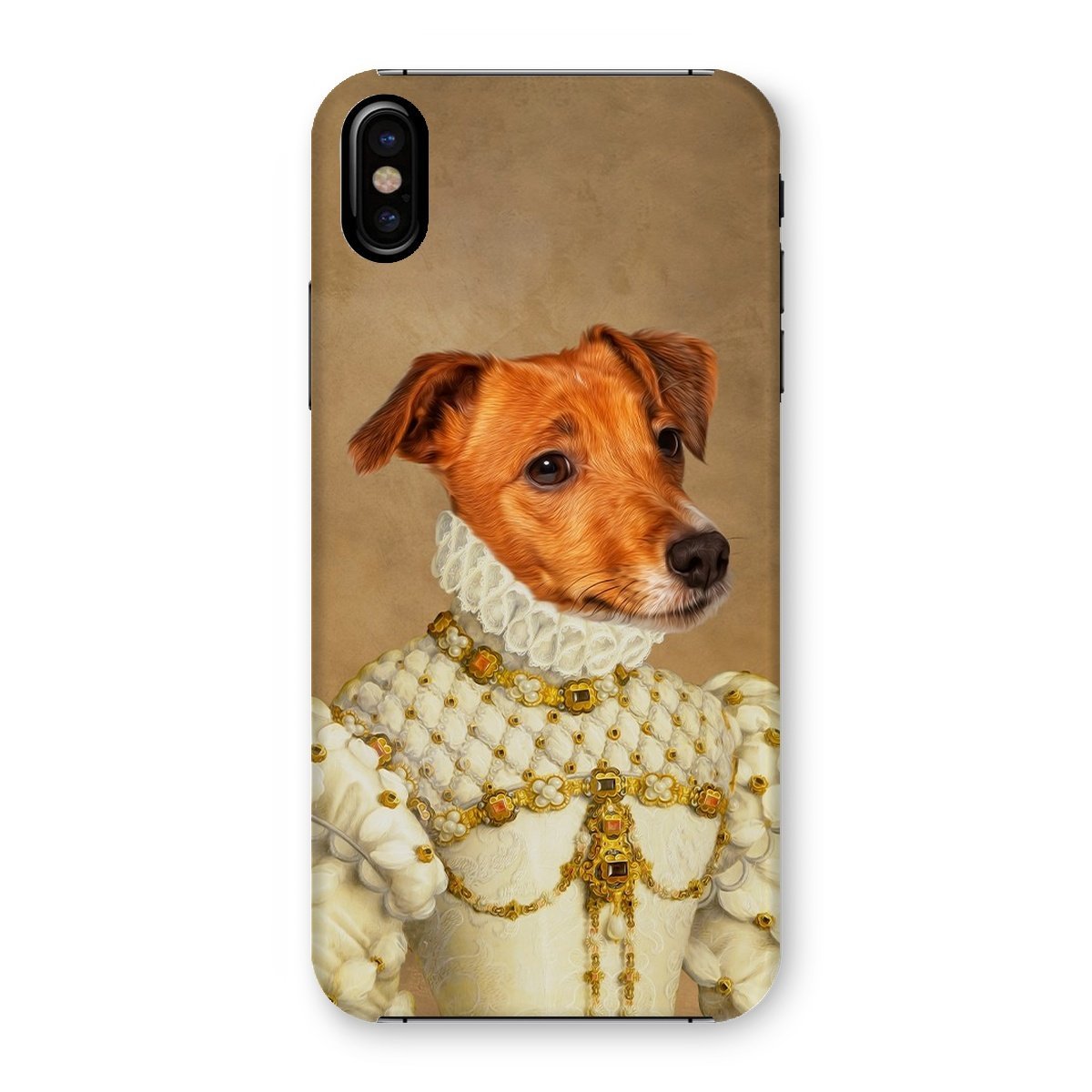 The Princess: Custom Pet Phone Case | royal pet portrait | Paw & Glory