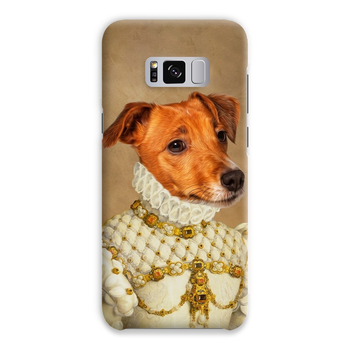 The Princess: Custom Pet Phone Case | royal pet portrait | Paw & Glory