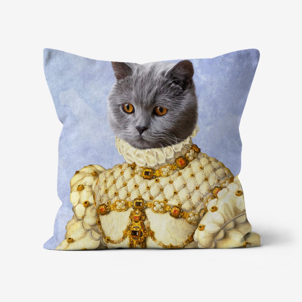 Pet Portraits | The Princess: Custom Pet Pillow | Paw & Glory