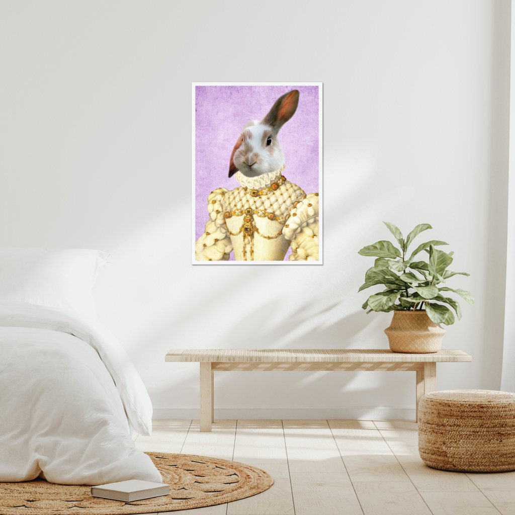 Pet Portraits | The Princess: Custom Pet Portrait | Paw & Glory