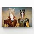 The Princesses: Animal Art Canvas