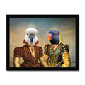 The Princesses: Animal Art Framed Portrait